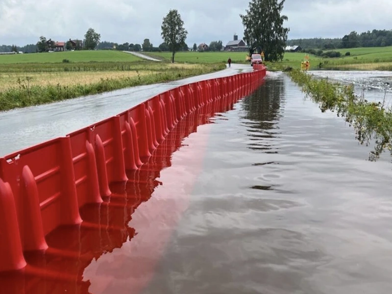 Penghalang Banjir Modular dari Produk Pencegahan Banjir Jianghe Mendapatkan Popularitas Global karena Penerapan Pengendalian Banjir yang Cepat