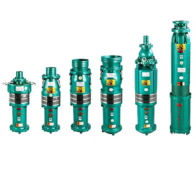 Pompa Submersible berisi minyak