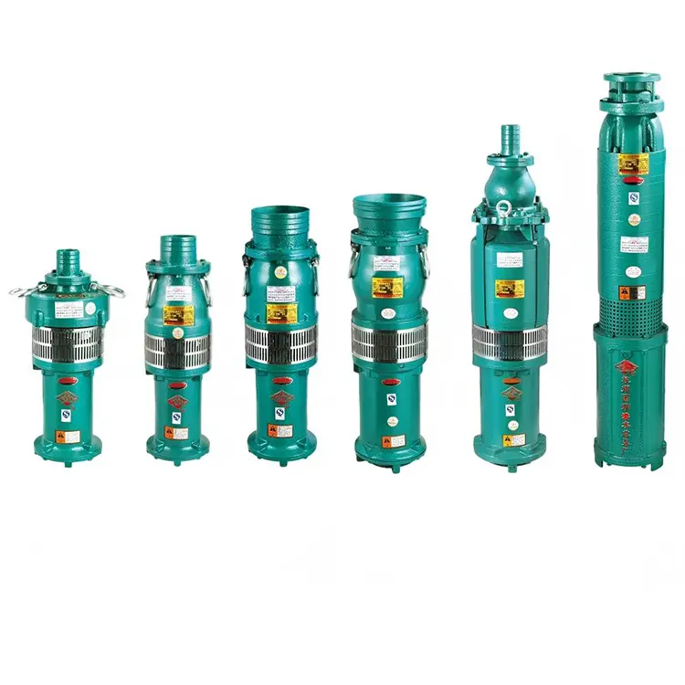 Pompa Submersible berisi minyak