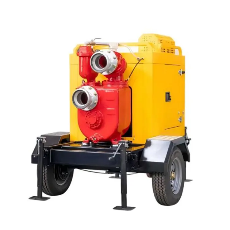 Unit Pompa Air Mesin Diesel Self-priming Seri QZ